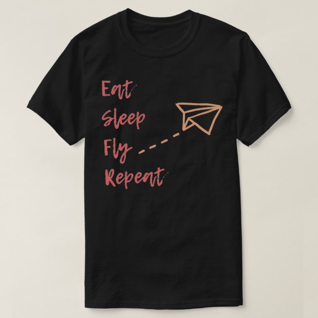Flygassistenten Travel Shirt T Shirt (Design framsida)