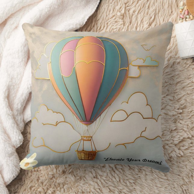 "Flygäventyr" Kudde (Filt)