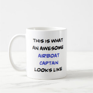 Flygbåtkapten, fantastisk kaffemugg