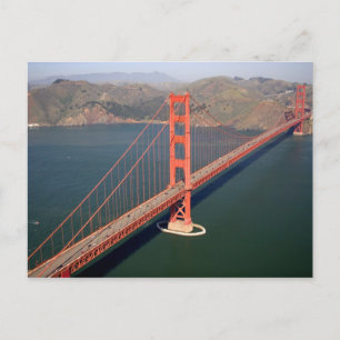Flygbild av Golden Gate-bron 2 Vykort