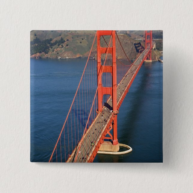 Flygbild av Golden Gate-bron i den Knapp (Framsida)