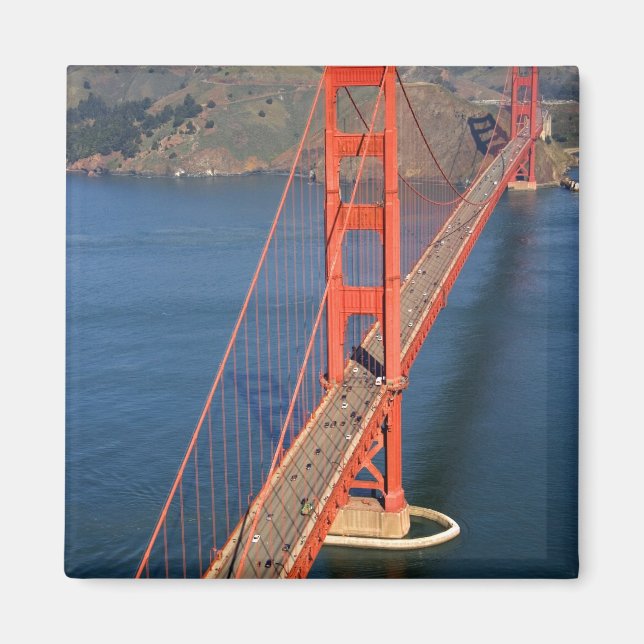 Flygbild av Golden Gate-bron i Magnet (Framsidan)