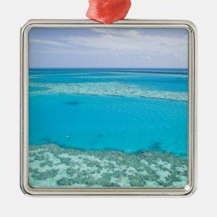 Flygbild av Great Barrier Reef av Julgransprydnad Metall