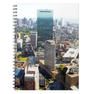 Flygbild över Boston 2 Anteckningsbok