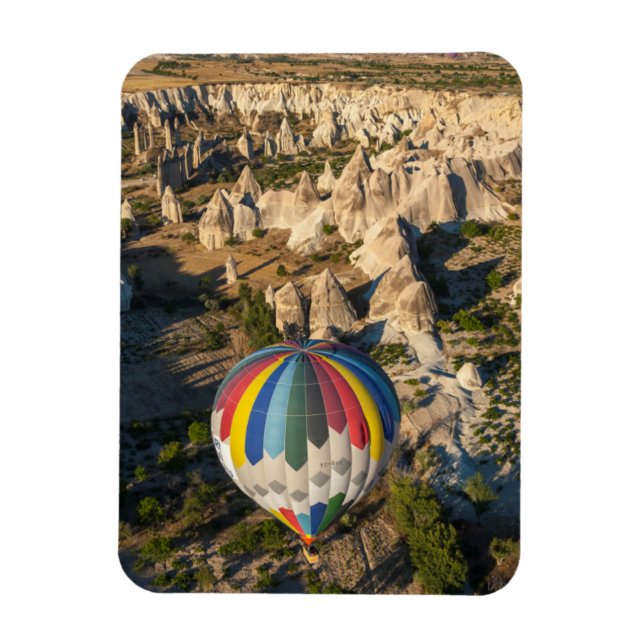 Flygbild på varmluftsballonger, Cappadocia Magnet (Vertikal)