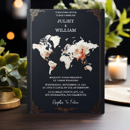 Flygbiljett Pass Personligt ID-kort Ombordstigning Inbjudningar