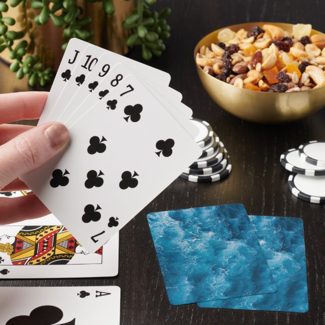 Flygblåhavsfiske i Vågar Casinokort (På plats)