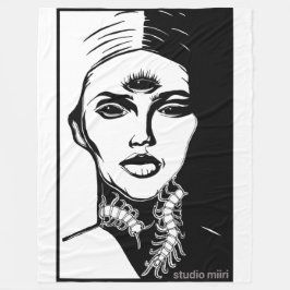 FLYGBLANKET studio miiri Fleecefilt