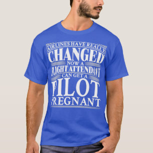 Flygbolagen har bytt ut Nu kan en flygassistent T Shirt