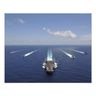 Flygbolaget USS Abraham Lincoln 2 Fototryck