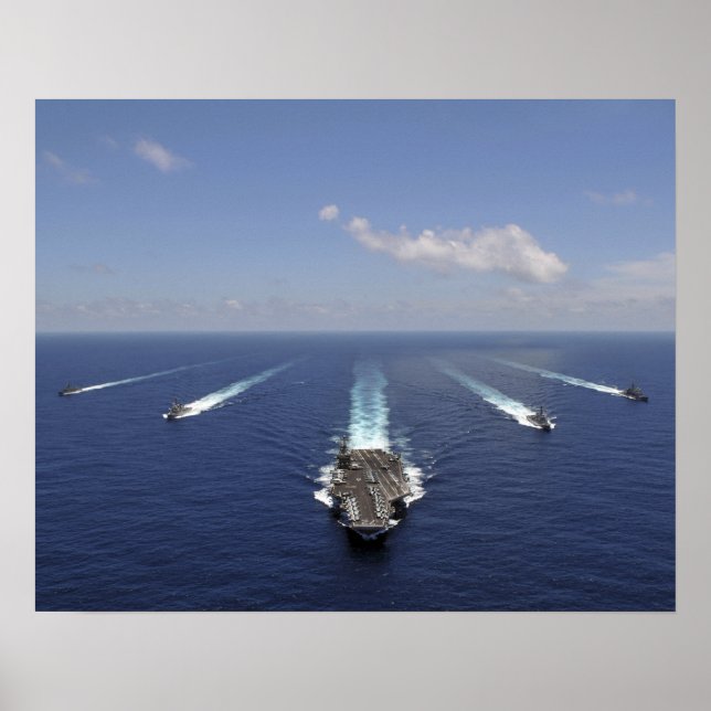 Flygbolaget USS Abraham Lincoln 2 Poster (Framsidan)