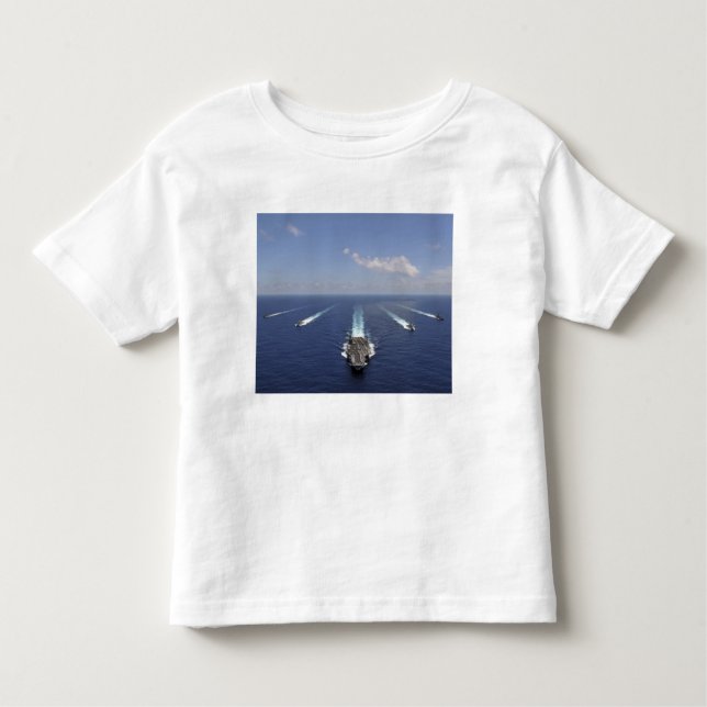Flygbolaget USS Abraham Lincoln Tee Shirt (Framsida)