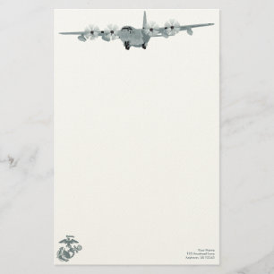 Flygbrevpapper för USMC C-130 Brevpapper