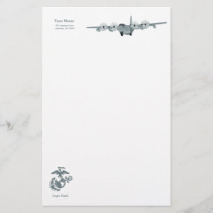 Flygbrevpapper för USMC C-130 Brevpapper