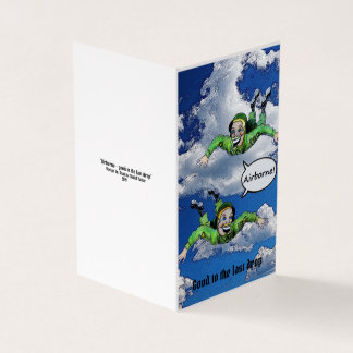 Flygburen, arméhoppparatrooper, arméns tecknad kort