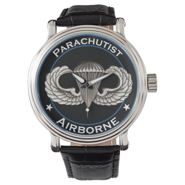 Flygburen parachutist armbandsur (Framsida)