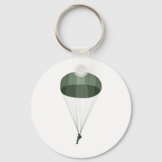 Flygburen Paratrooper Nyckelring (Framsida)