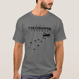 Flygburen paratrooper Veteran Infantry Division T Shirt