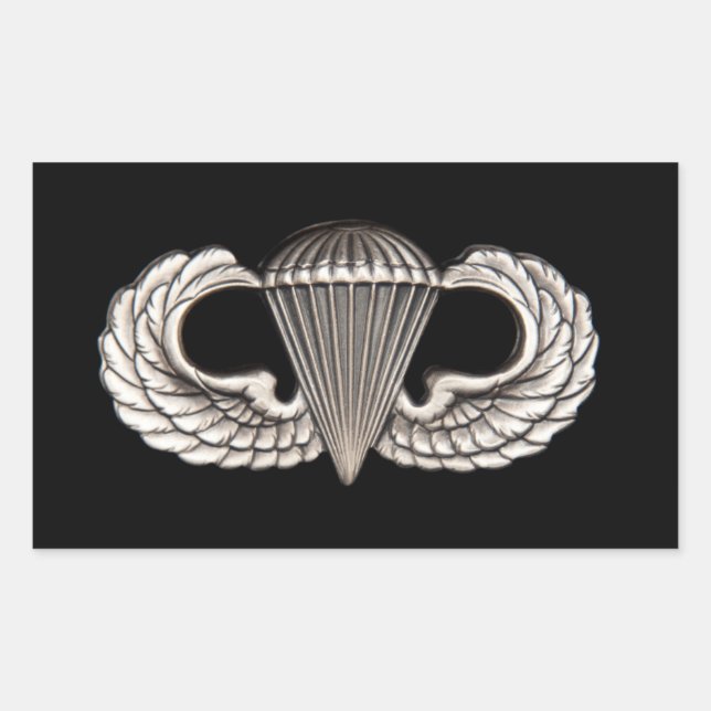 Flygburen Rektangulärt Klistermärke (Framsida)