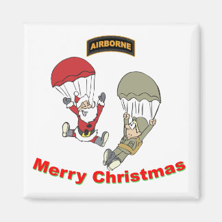 Flygburen Santa II Magnet