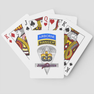 Flygburen Skogsvaktare Jumpmaster minneshögtid Casinokort