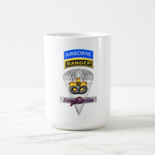 Flygburen Skogsvaktare Jumpmaster minneshögtid Kaffemugg
