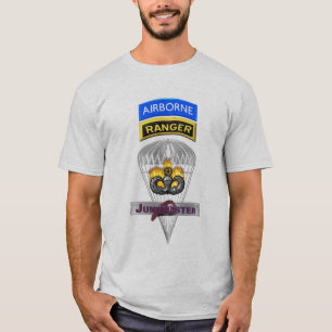 Flygburen Skogsvaktare Jumpmaster minneshögtid T Shirt