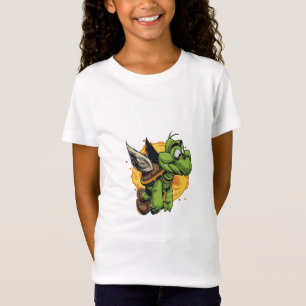 Flygburen Tecknad Turtle T Shirt