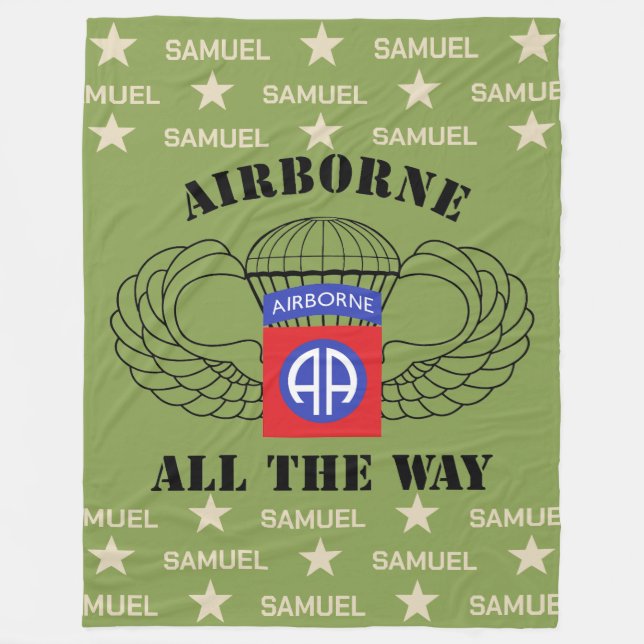 Flygburet allt som kallas Ull Fleecefilt (Framsidan)