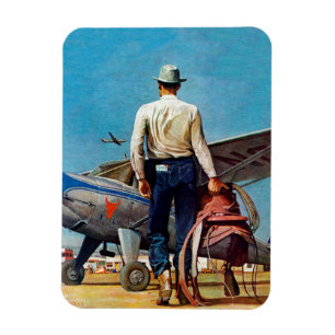 FlygCowboy vid meaden Schaeffer Magnet