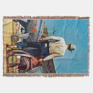 FlygCowboy vid meaden Schaeffer Mysfilt