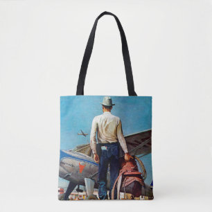 FlygCowboy vid meaden Schaeffer Tygkasse