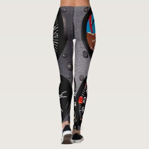 Flygdäck 6 Förpackningar Leggings