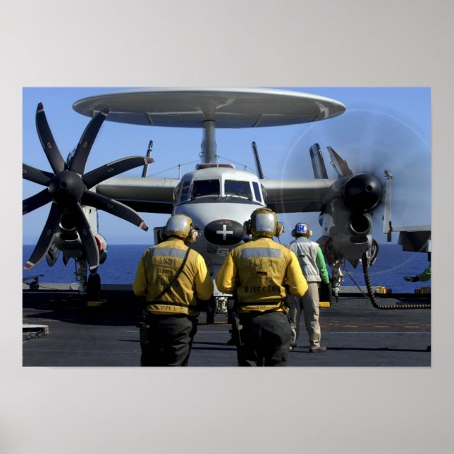 Flygdäcksdirektörer Poster (Framsidan)