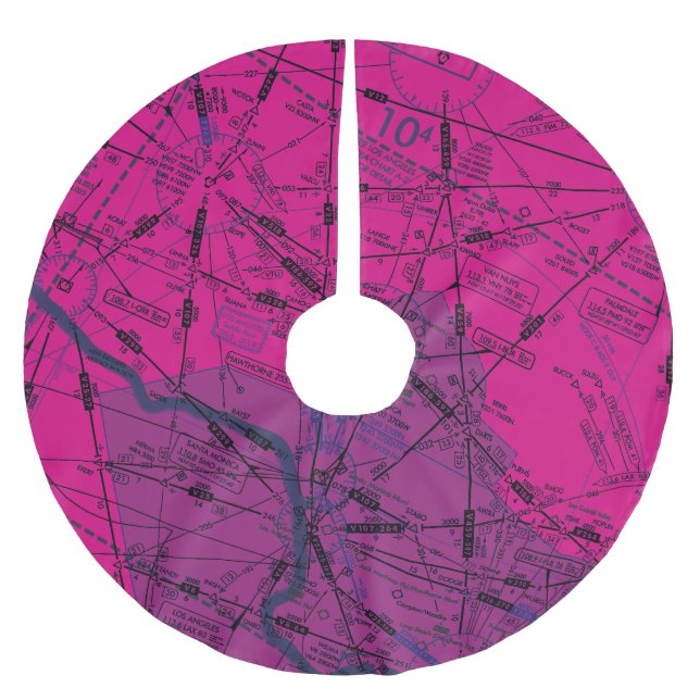 Flygdiagram i låghöjd över havet julgransmatta borstad polyester (Framsidan)