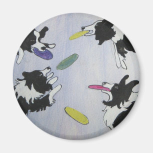 Flygdisketthundar Magnet