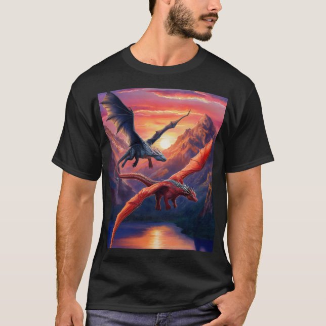 Flygdrakar. T Shirt (Framsida)