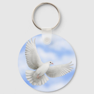 Flygduva Keychain Nyckelring
