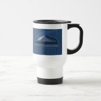 Flygel: Ritningmålning: Travel mug