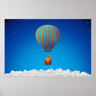 Flygelefant Poster