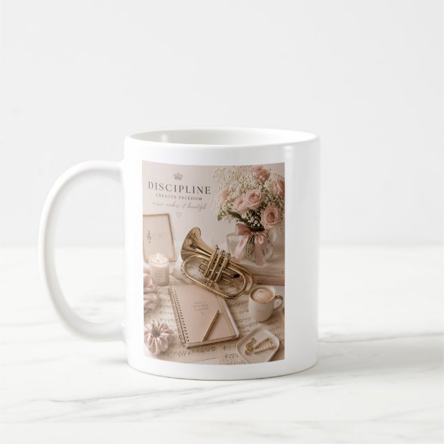 Flygelhorn Kaffe Mugg (Vänster)