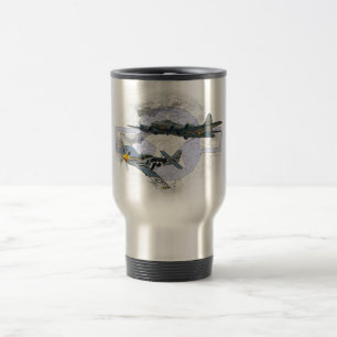 Flygeskort för Mustang P-51 Resemugg