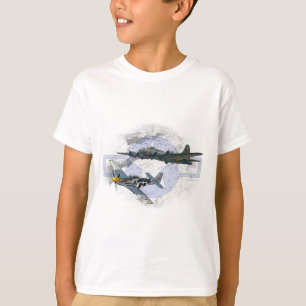 Flygeskort för Mustang P-51 T-shirt