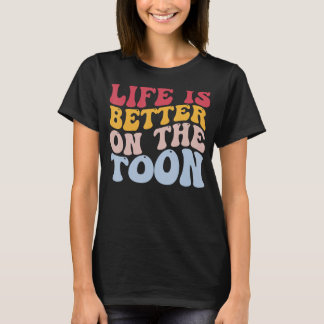 Flyget till sjöfåglarnas båtliv är bättre än det ä t shirt