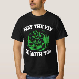"Flyget vare med dig" flugfiske sport SVG T Shirt