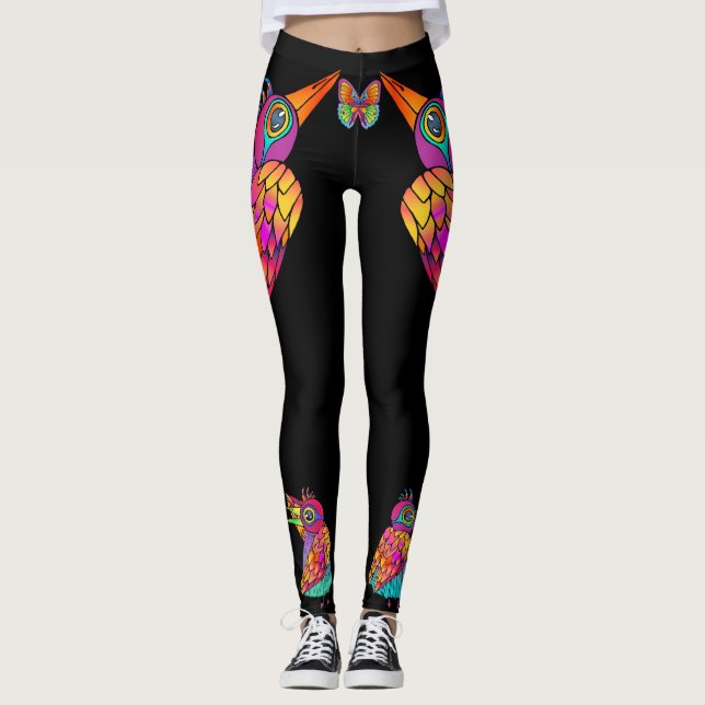 flygfågel Fabric Leggings (Framsida)