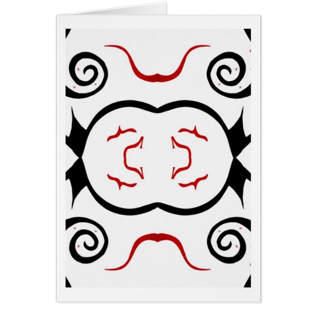 Flygfåglar Hälsningskort (Framsidan)