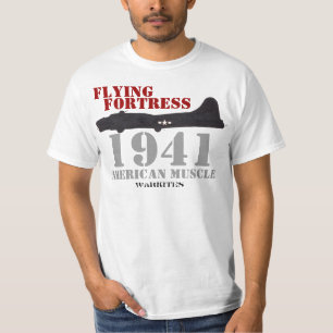 FlygFästning-muskel Tee Shirt