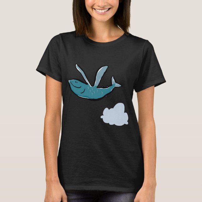 flygfisk t shirt (Framsida)