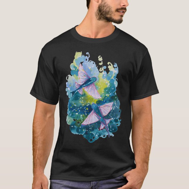 Flygfiskar T Shirt (Framsida)